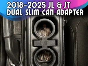Jeep Wrangler JL & Gladiator JT Dual Slim Can