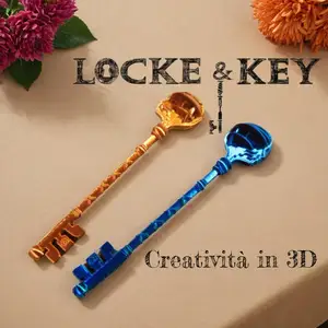 Head key from Locke & Key