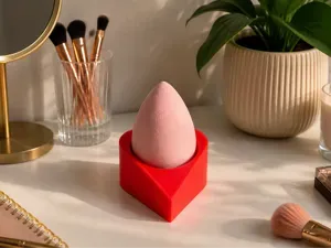 Heart Beauty Blender Holder – Makeup Sponge Stand