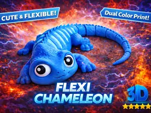 Chameleon flexi (two parts for dual color)