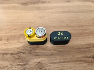 Battery Storage Box - LR14 /R14 (C BATTERY)
