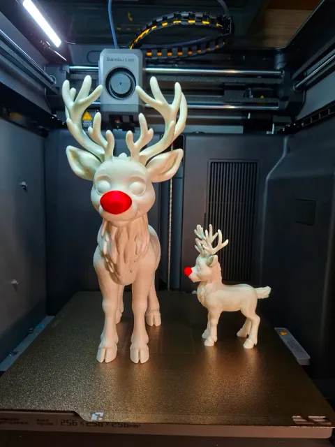 Christmas reindeer Rudolph — Фото 4 из 6