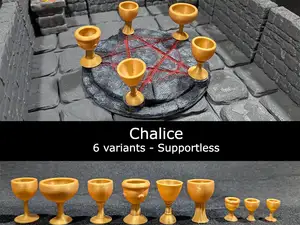 Chalice - DND scatter terrain (supportless)