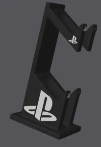 Universal controller holder double