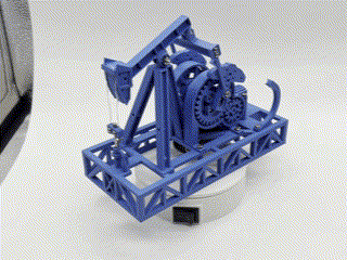 3D Kits Oil Pumpjack