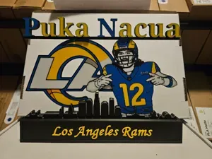 NFL - Los Angeles Rams Paku Nacua display