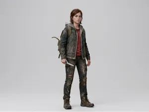 Ellie - The Last of Us 3D Figure