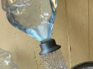 Bottle Shower Cap – Screw-On PET Bottle Sprinkler