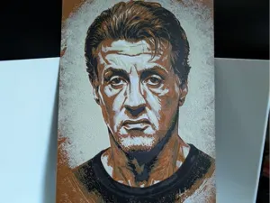 Hueforge Sylvester Stallone