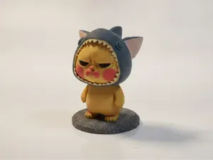 Grumpy Cat in Shark Costume STL | Model