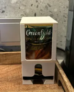 Tea Bag Organizer with Lid - Optimized Remix
