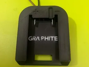 Graphite battery adapter