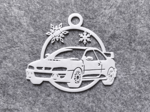 Cars&Motors Themed Christmas Ornaments