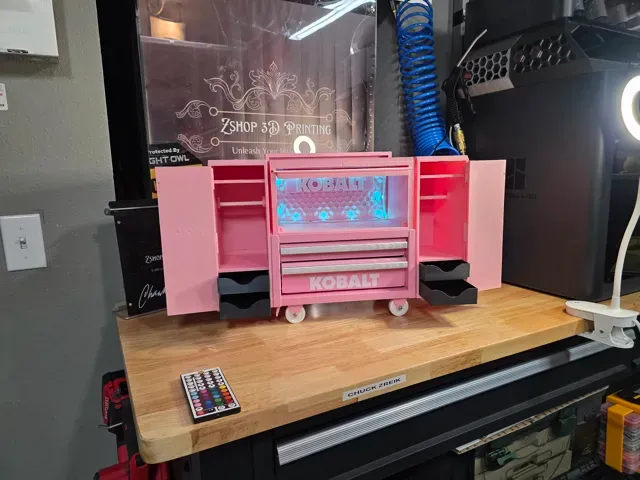 Kobalt mini tool box with locker and side box — Image 3 of 10