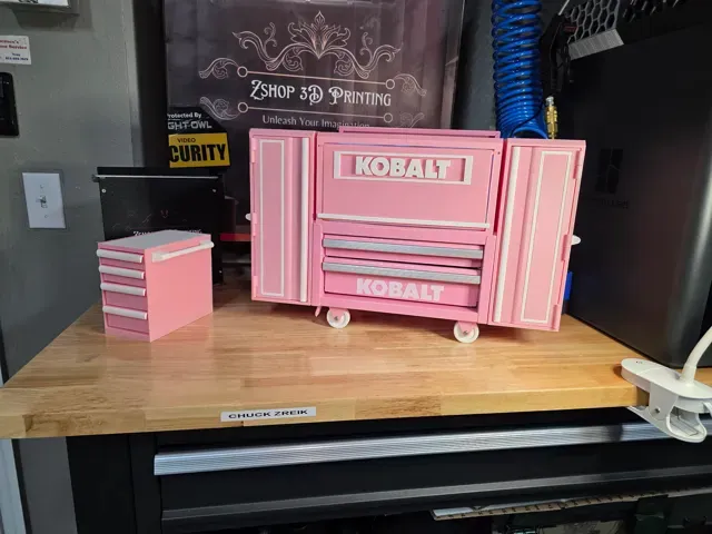 Kobalt mini tool box with locker and side box — Image 10 of 10