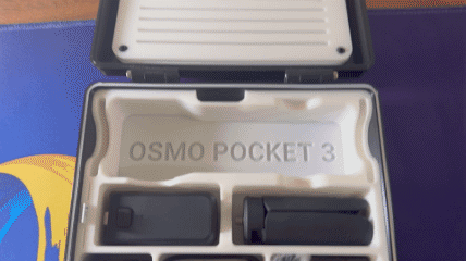 DJI OSMO Pocket 3 Hard Case with AirTag Slot