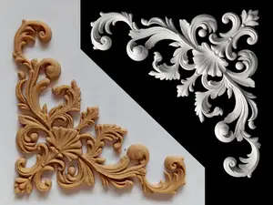fregio decorativo angolare