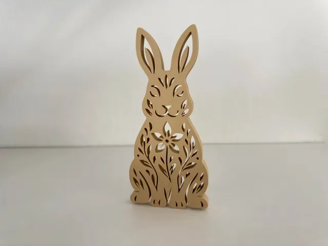 Deko Floraler Hase Frühling und Ostern — Image 4 of 4
