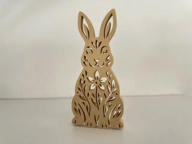 Deko Floraler Hase Frühling und Ostern — Image 3 of 4