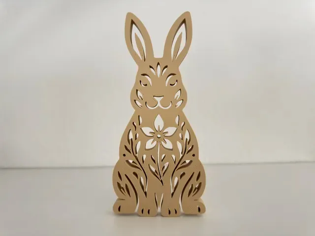 Deko Floraler Hase Frühling und Ostern — Image 2 of 4