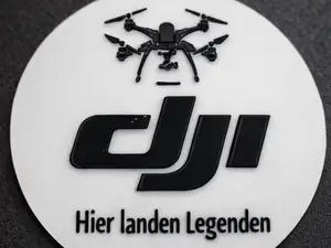 Legendary Drone Landing Pad (DJI Style)