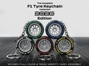 FORMULA 1 2026 Pirelli Tyre Keychain