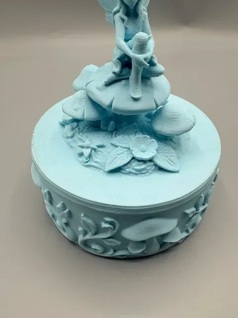 Fairy on Mushroom Forest Trinket Jewelry Box — Фото 3 из 4