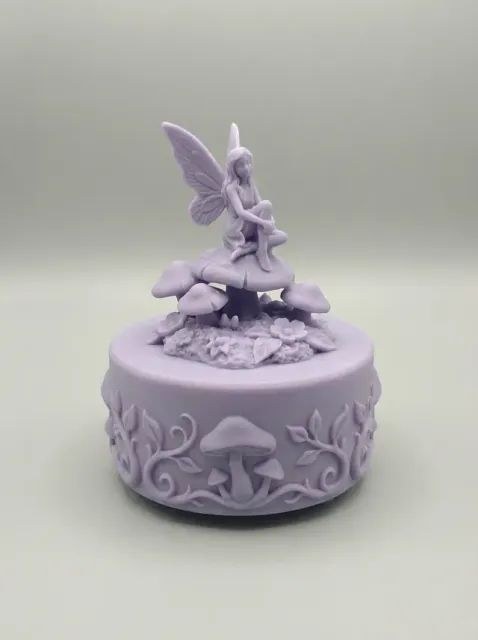 Fairy on Mushroom Forest Trinket Jewelry Box — Фото 2 из 4