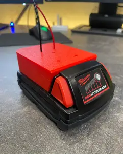 M18 Milwaukee adapter with power supply