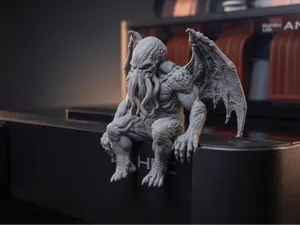 Sitting Cthulhu - A Great Old One