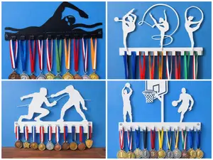Medal Hanger-Swim, Basketball, Gymnastics, Fencing