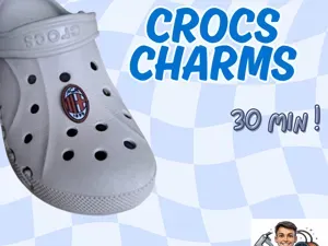 Crocs Charms Jibbitz AC Milan