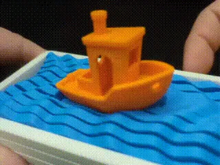 Benchy's Wave Machine Automaton