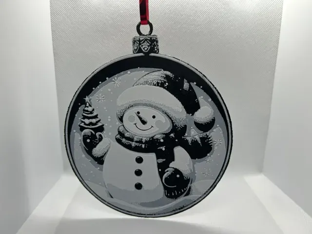 Christmas Bauble - Snowman — Фото 2 из 2