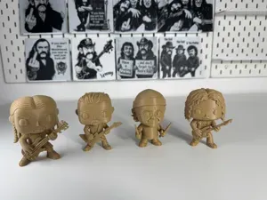 Metal-Band Chibis – inspiriert von Metallica