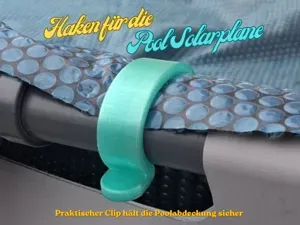 Pool‑Solarplanen‑Haken – stabiler Clip (Bestway)