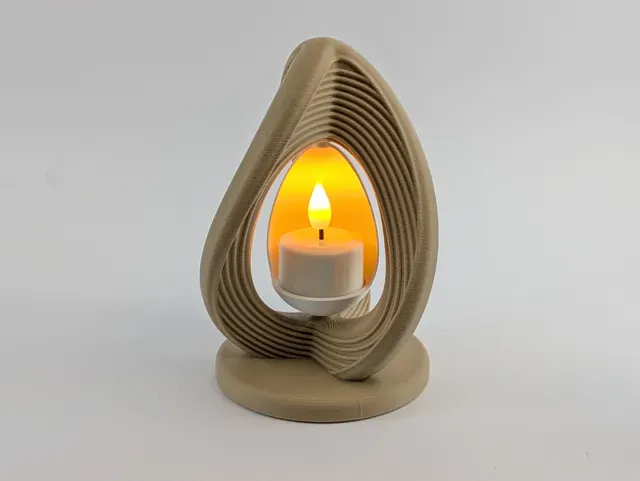LED Tea Light Holder Vyron – Ovo — Фото 10 из 11