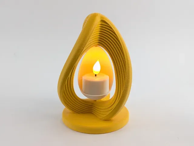 LED Tea Light Holder Vyron – Ovo — Фото 6 из 11