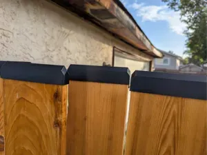 FENCE BOARD CAP AND POST CAP