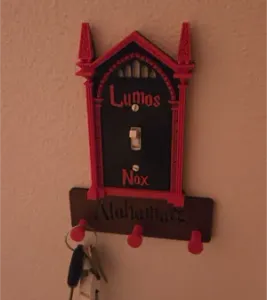 Harry Potter Switch Cover with Key Hanger