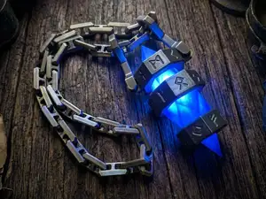 The Oathbound Shard - Crystal Chain Necklace