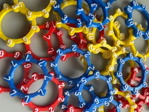 Numbered Status/Marker Rings for DND Miniatures
