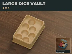 Large Dice Vault - 2x3