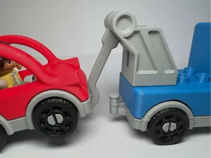 Tow Truck crane with hook - Duplo