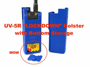 Lockdown UV-5R Holster with Storage Compartment