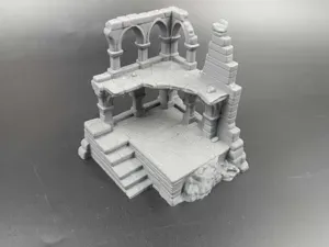 Miniature Wargaming – Ruins V1 TTRPG / RPG DnD