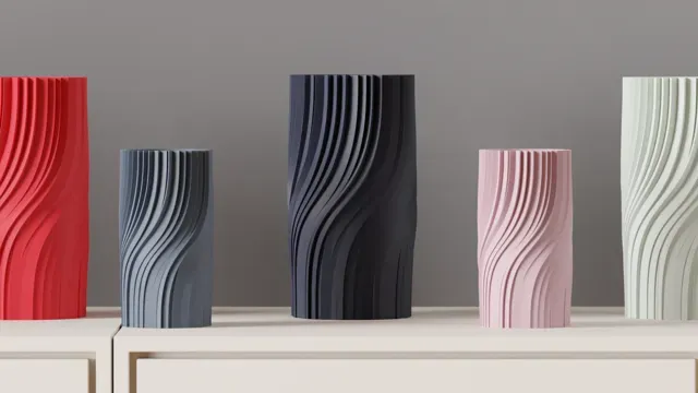 Modern Vase. elegant twisted vase. Beautiful gift — Фото 5 из 9