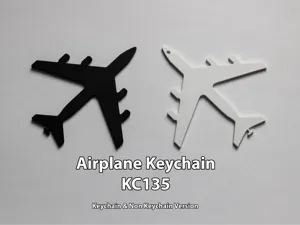 Airplane Keychain KC135