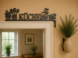Küche Türrahmen-Deko