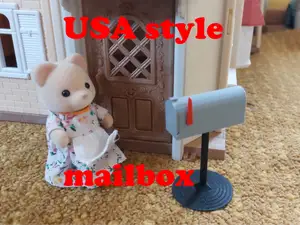 USA Style mailbox dollhouse sylvanian families
